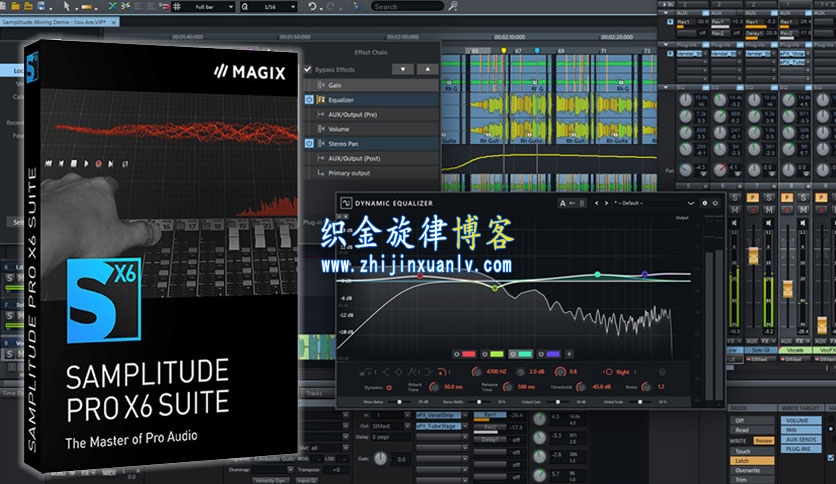 音乐制作软件 MAGIX Samplitude Pro X6 Suite 17.1.0.21418插图